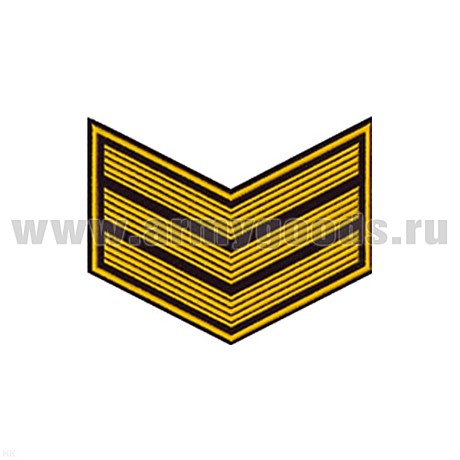 Курсовка резиновая галочка черная с желтым 3