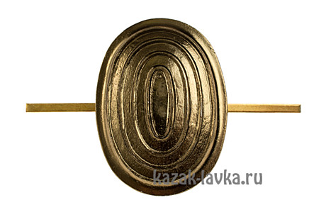 Кокарда орех КАЗАЧЬЯ РЯДОВОЙ защитная
