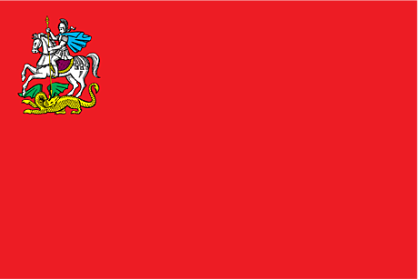 Флаг 70*110 МОСКОВСКАЯ ОБЛАСТЬ