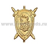 Эмблема  СЛЕДСТВЕННЫЙ КОМИТЕТ золото малая узкая