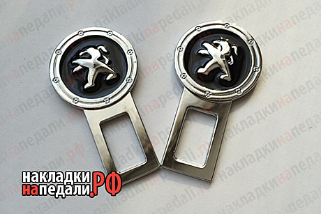 Брелок заглушка для ремня пежо