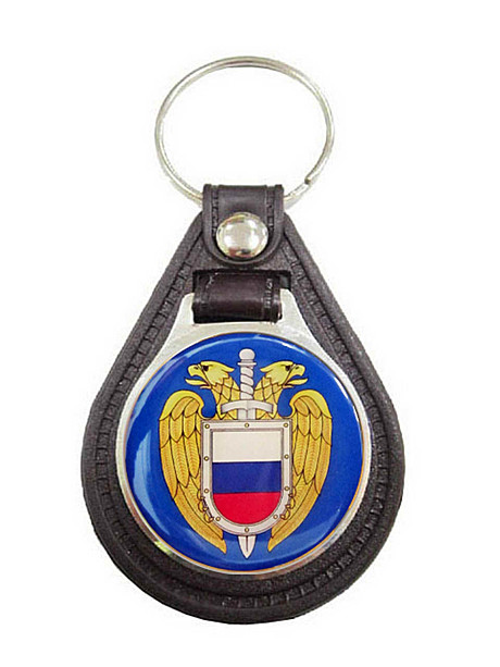 Брелок на подложке жетон смола фсо
