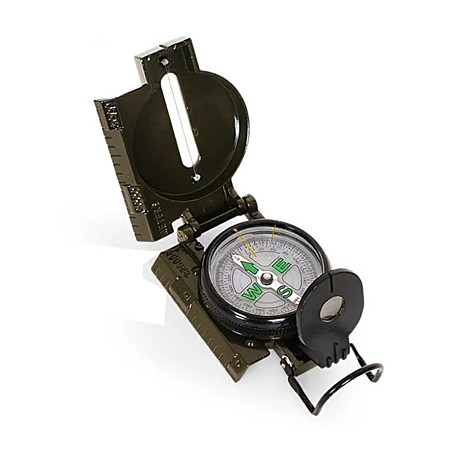 Компас многофункциональный олива металл