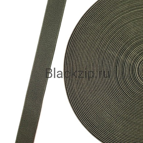 Галун узкий 10мм олива 1м
